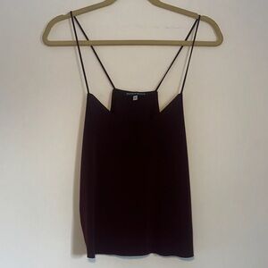 Brandy Melville Deep Burgundy Camisole
